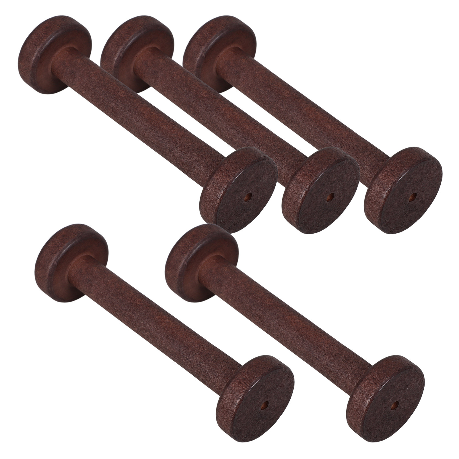 Workshop Tools Diy - 5 bobinas de madera para manualidades,