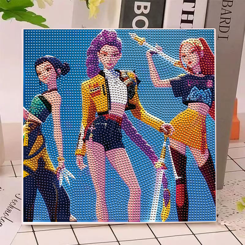 Workshop Tools Diy - Kit de Pintura de Diamantes Anime