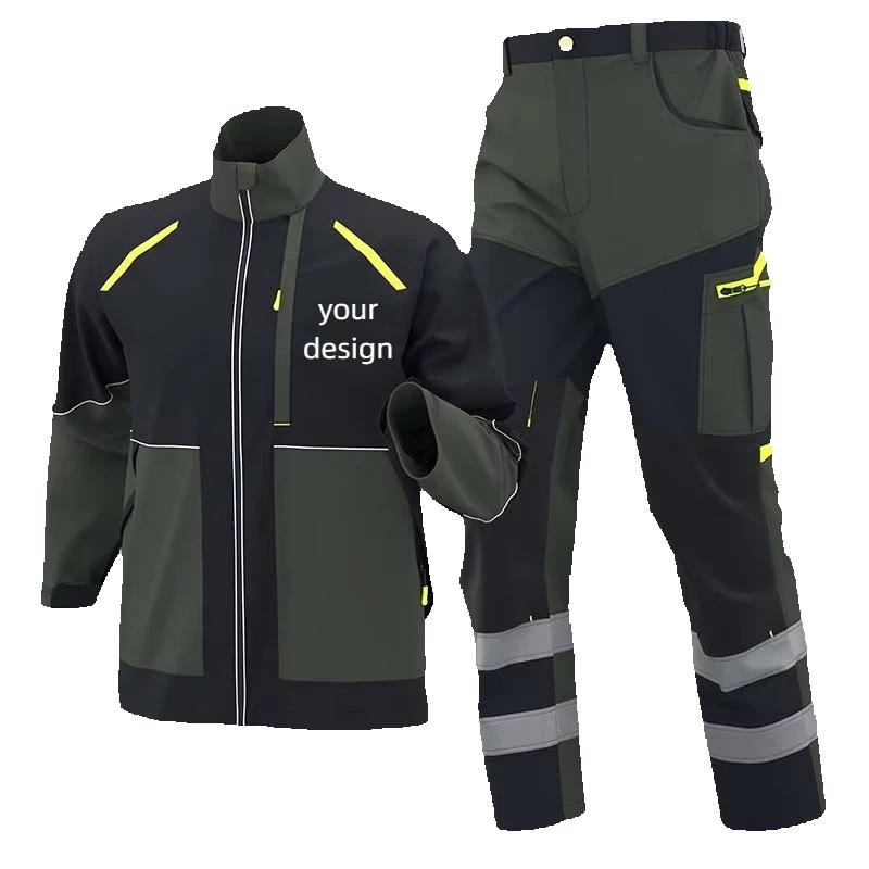 Workshop Tools Logo - Ropa de trabajo antidesgarro para primavera
