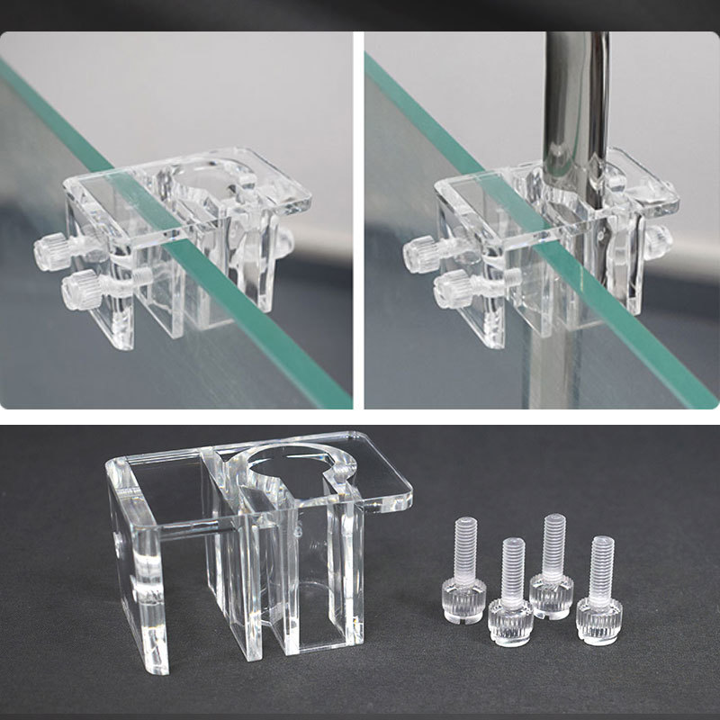 Pipe Clamp Bar - Abrazaderas de tubo de agua acrílicas