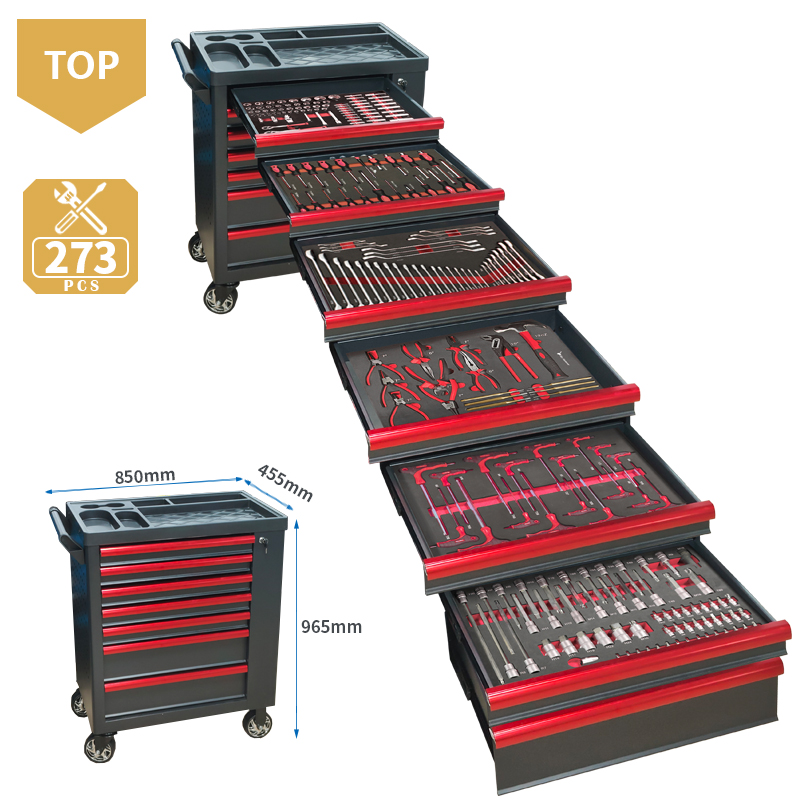 Carrito de herramientas de 7 c - Tools In Mechanic Workshop reseña y precio