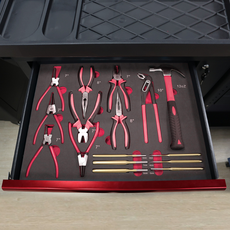 Carrito de herramientas de 7 c - Tools In Mechanic Workshop reseña y precio