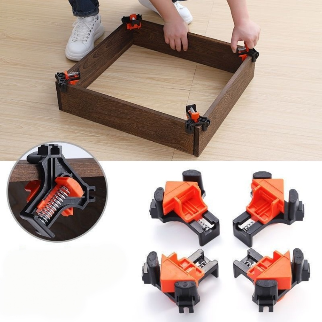 4 piezas 90 °   Abrazadera de  - Hand Tools Mechanical Workshop reseña y precio