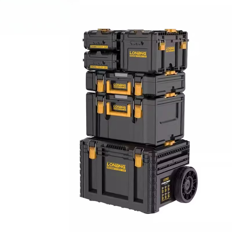 Caja de Herramientas Apilable, - Workshop Garage Tools Manufacturer reseña y precio