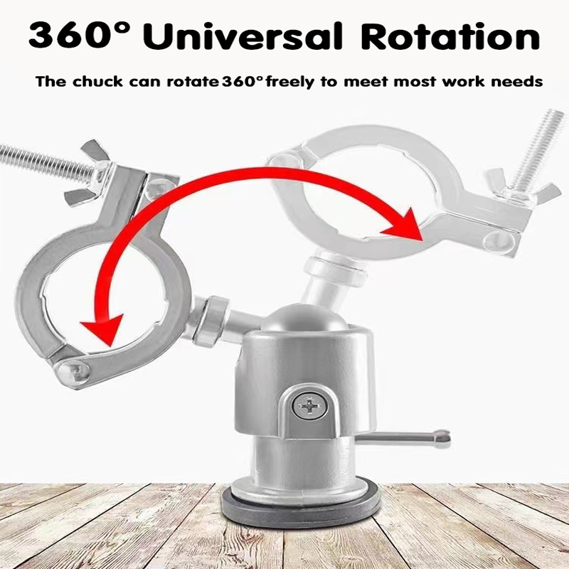 360 ° Tornillo de banco girato - Drill Press Bench reseña y precio