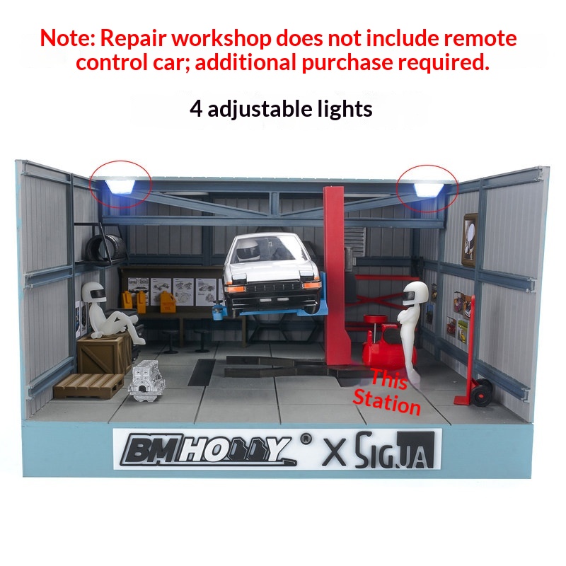 BM HOBBY - Maqueta de Taller d - Workshop Tools 3D Model reseña y precio