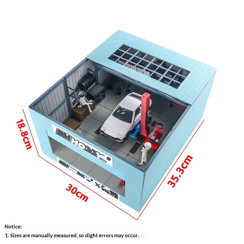 BM HOBBY - Maqueta de Taller d - Workshop Tools 3D Model reseña y precio