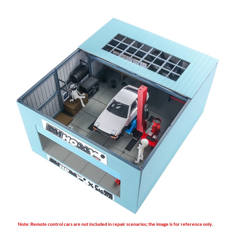 BM HOBBY - Maqueta de Taller d - Workshop Tools 3D Model reseña y precio