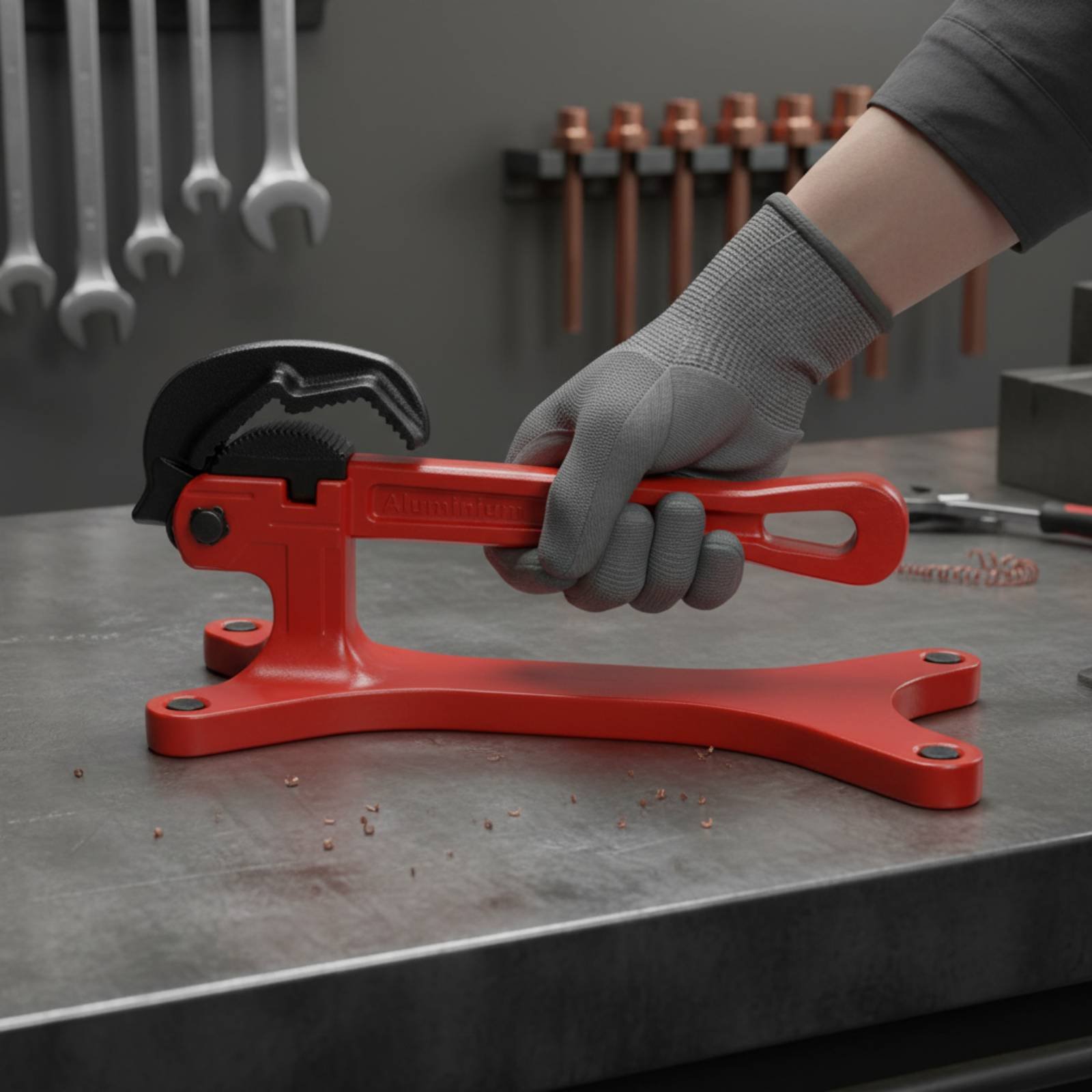 Llave de tubo autoblocante por - Mini Workshop Tools reseña y precio