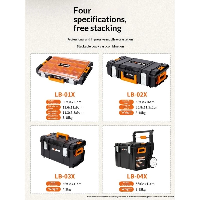 Caja de Herramientas Apilable, - Workshop Garage Tools Manufacturer reseña y precio