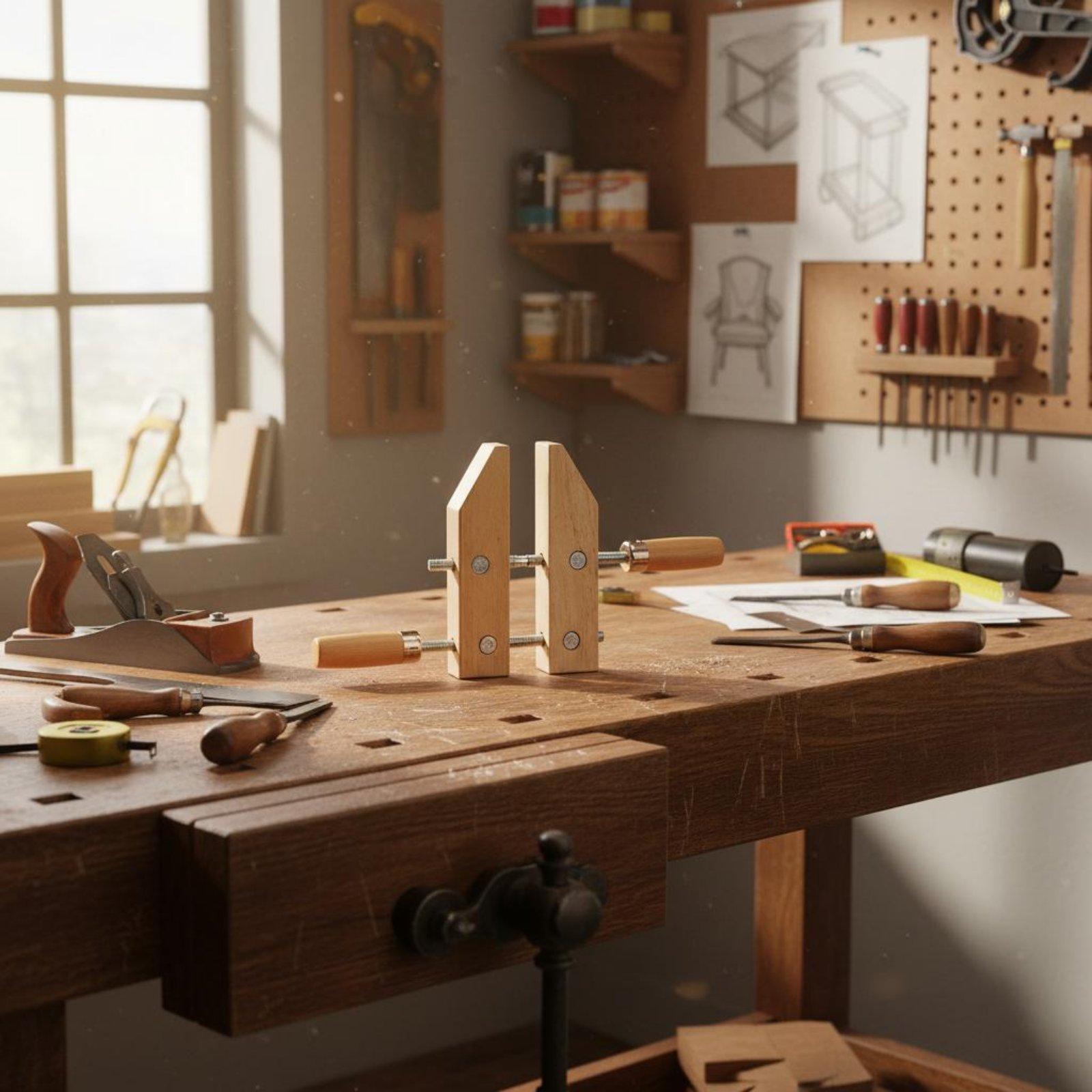 Abrazadera Ajustable Versátil  - Workshop Tools For Carpentry reseña y precio