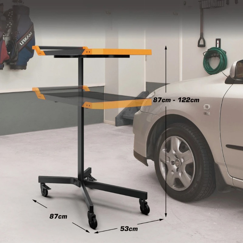 Mesa de Trabajo Móvil con Rued - Workshop Garage Tools Manufacturer reseña y precio