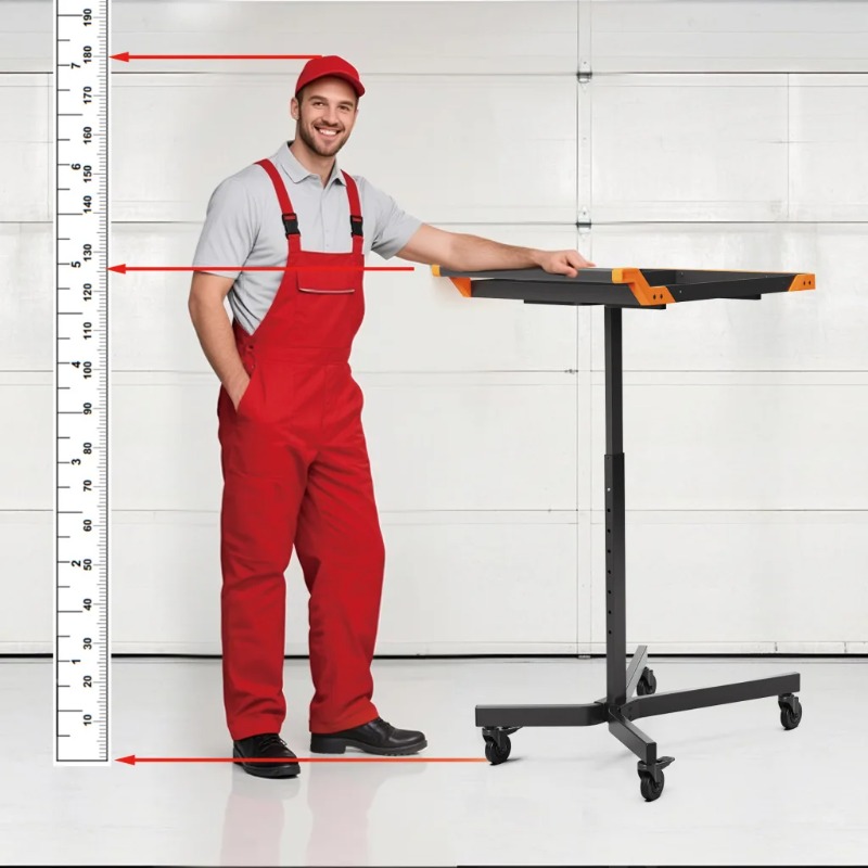 Mesa de Trabajo Móvil con Rued - Workshop Garage Tools Manufacturer reseña y precio