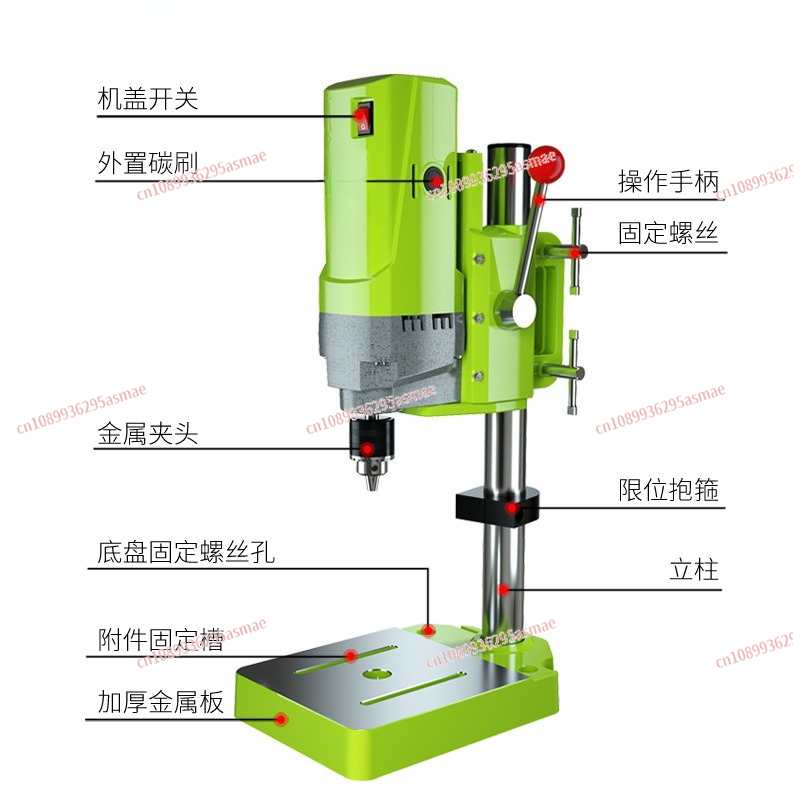 Taladro de Banco Miniatura 220 - Drill Press Bench reseña y precio