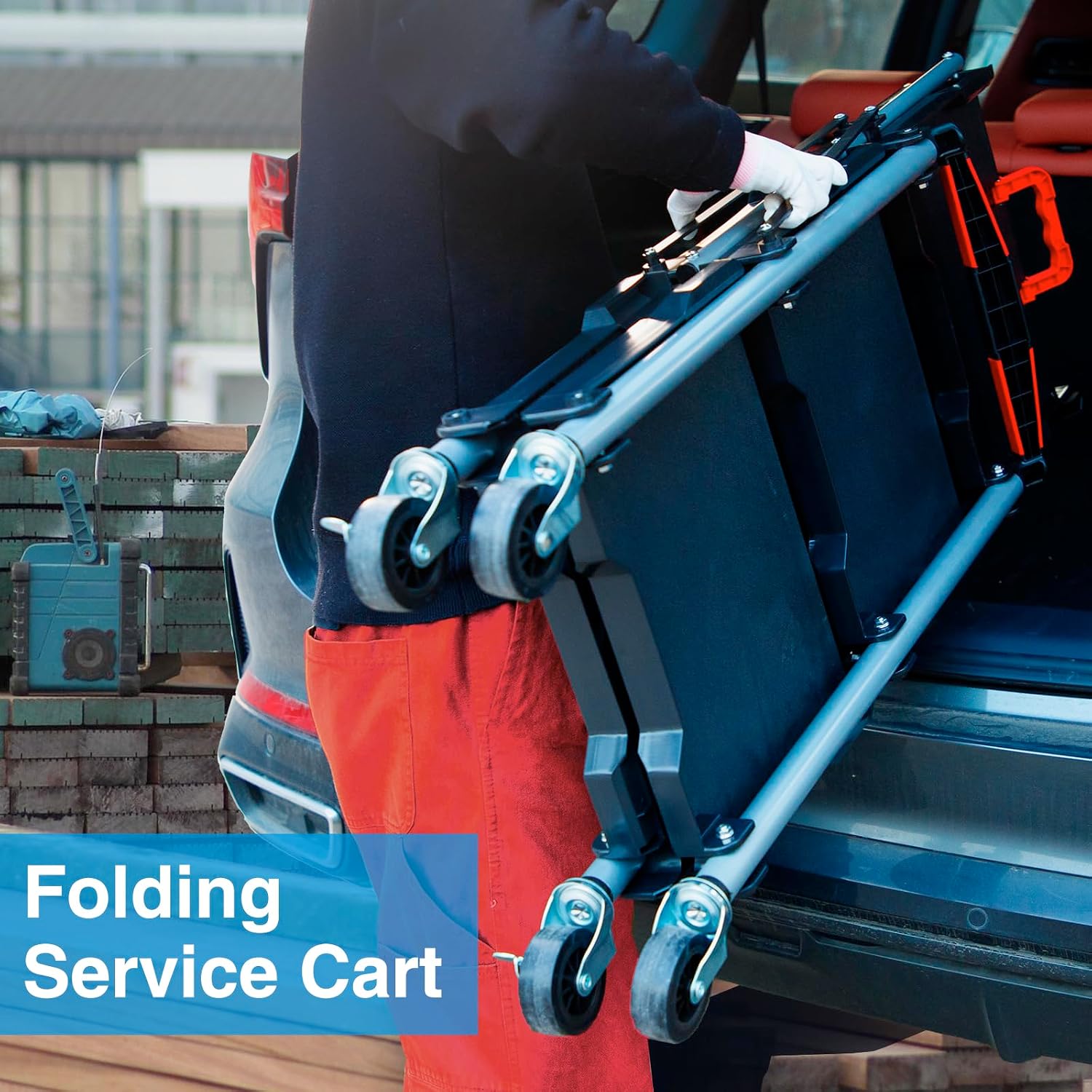 Carrito de Servicio Plegable d - Workshop Tools Storage reseña y precio