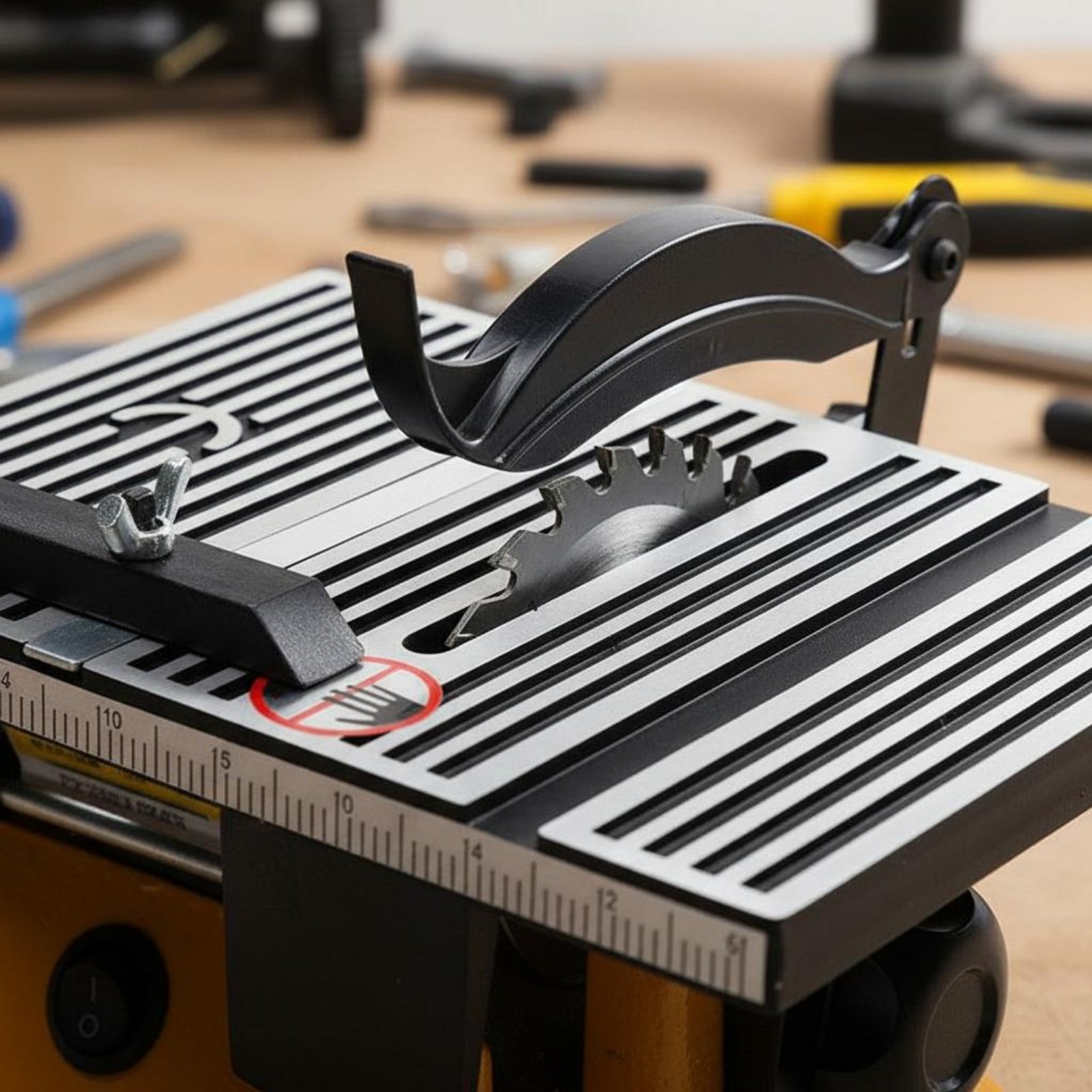 Mini Sierra de Mesa Portátil,  - Mini Workshop Tools reseña y precio