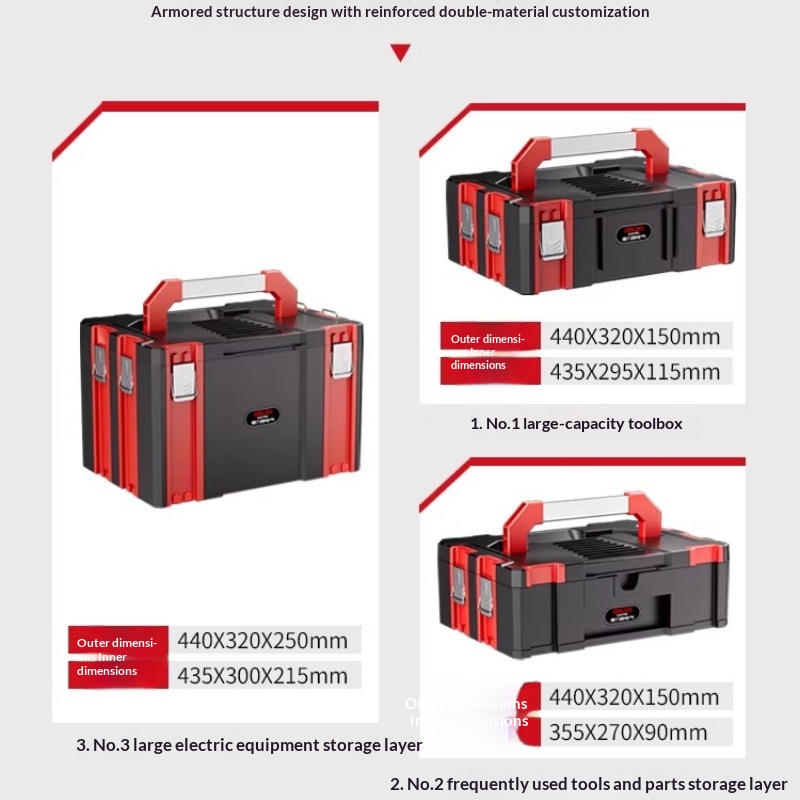 Caja de Herramientas Modular A - Workshop Garage Tools Manufacturer reseña y precio