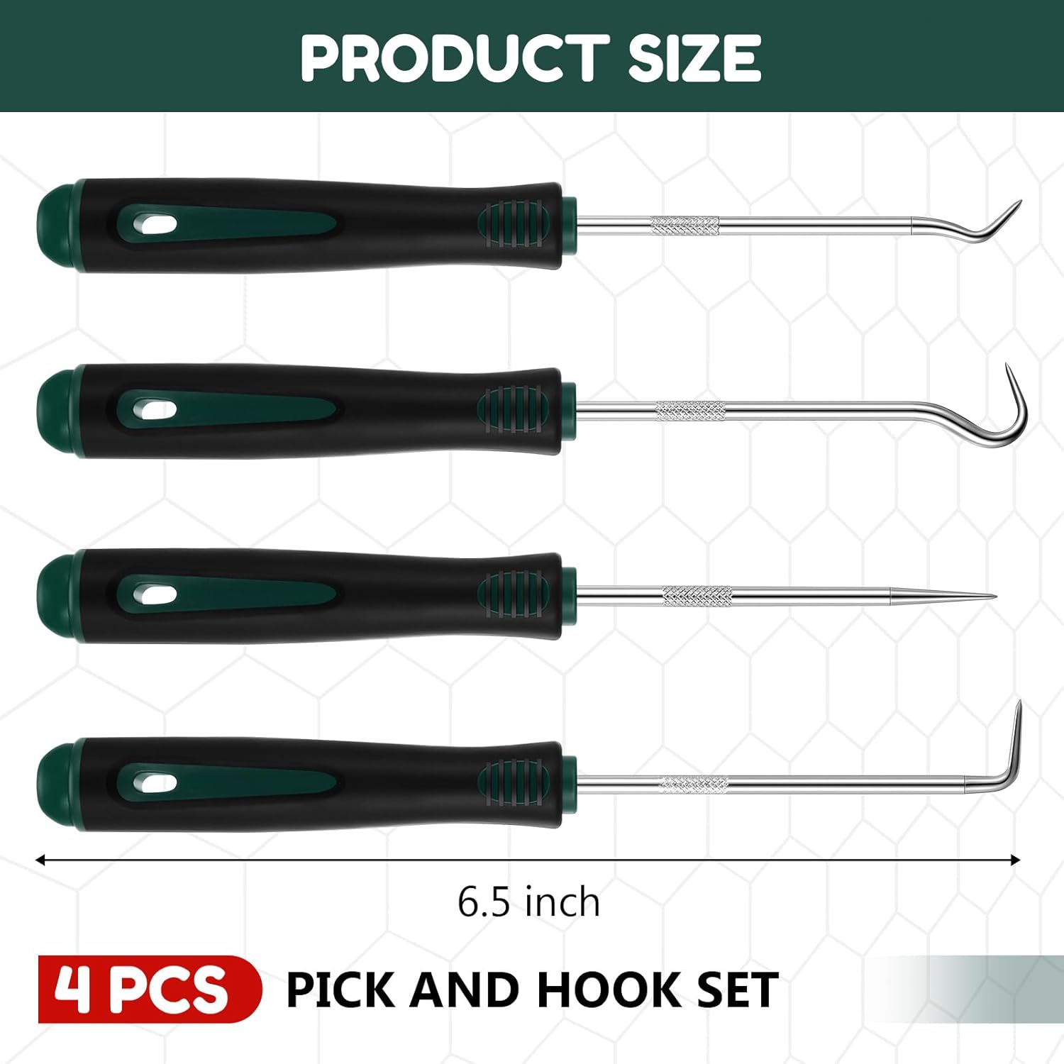 Juego de 4 Uds de púas y ganch - Workshop Tools Kit reseña y precio